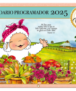 Calendario Ovejitas Programador 2025 Dios Proveerá