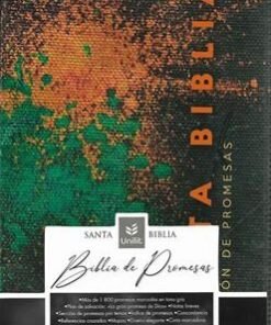 Biblia De Promesas Manual/ LG Verde Naranja Cierre con Índice