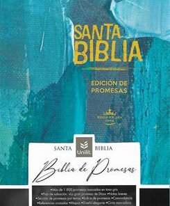 Biblia De Promesas Manual/ LG Azul Cierre con Índice