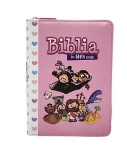Biblia Mi Gran Viaje RVR60 Rosa Cierre Biblia para Niños
