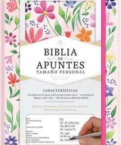 Biblia De Apuntes 1960/ Tamaño Personal Flores Tapa Dura