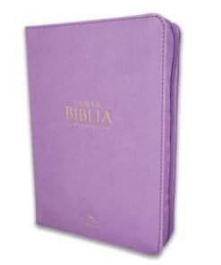 Biblia RVR6025cz /PJR Lila Cierre Canto Dorado
