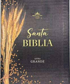 Biblia RVR6065CTI/ Negro Trigo/ Imitación Ind C- Blanco/ C. Supreme