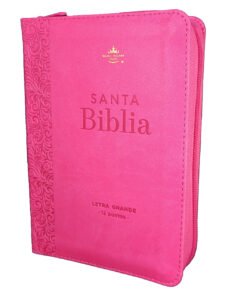 Biblia RV6035cz PJR i/ Cierre Fucsia/ Floral