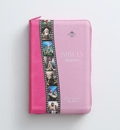 Biblia RVR6065cz/ Héroes Rosa/ Piel Cierre
