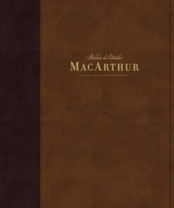 Biblia De Estudio MacArthur/NBLA/Leathersoft/Cafe