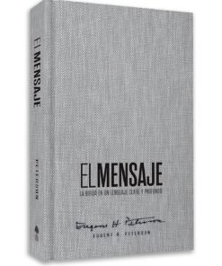 Biblia El Mensaje Tapa Dura Gris