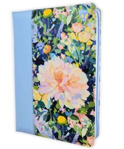 Biblia RVR60/ Manual Letra Gigante/ Celeste Flores/ Cierre Índice